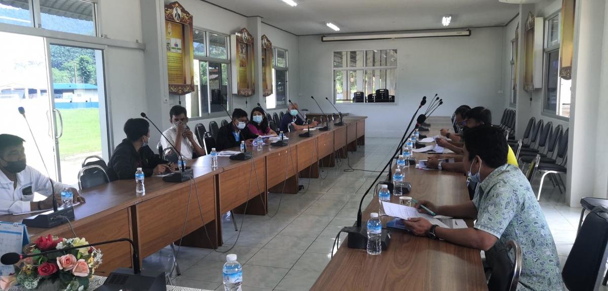 ประชุมคณะกรรมการพัฒนาเพื่อติดตามและประเมินแผน ประจำปี 2564