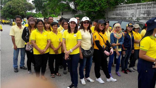 ร่วมขบวนพาเหรดพิธีเปิดโครงการแข่งขันกีฬา อบจ.คัพ เยาวชนและประชาชนจังหวัดชุมพร ประจำปี 2561